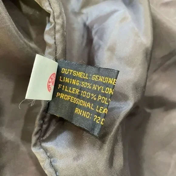 Vintage Adler Brown Leather Jacket